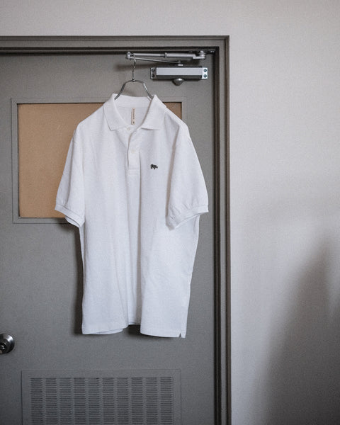 SCYE BASICS/Cotton Pique Polo Shirt