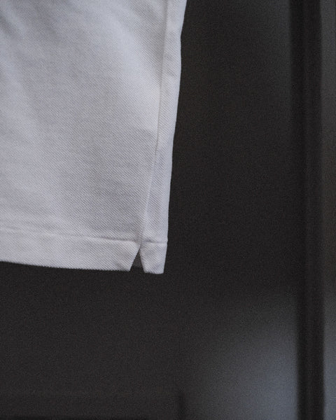 SCYE BASICS/Cotton Pique Polo Shirt