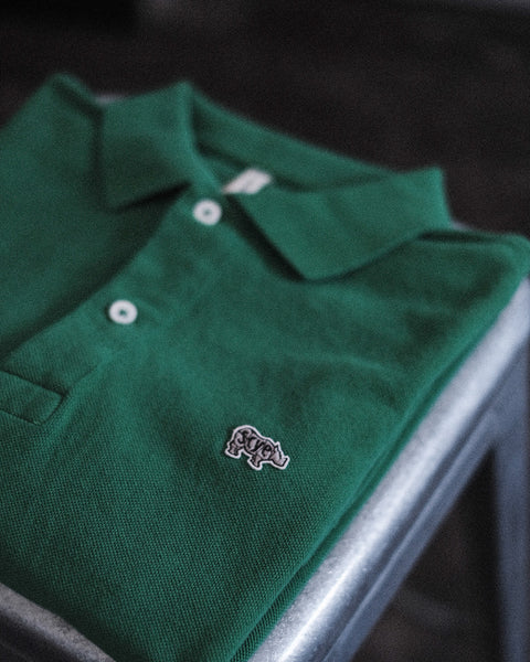SCYE BASICS/Cotton Pique Polo Shirt