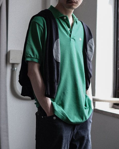 SCYE BASICS/Cotton Pique Polo Shirt