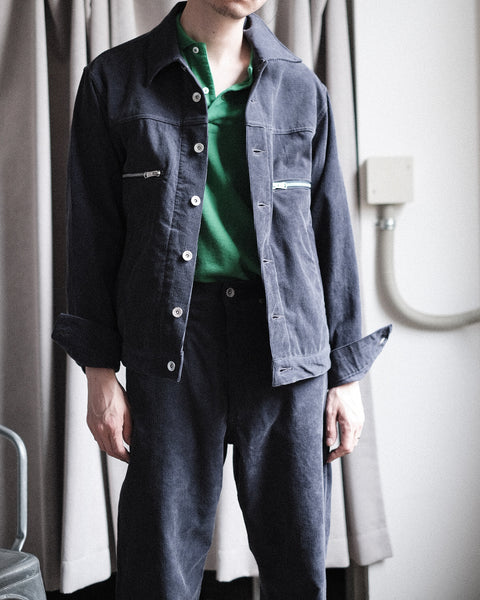 SCYE BASICS/Cotton Pique Polo Shirt