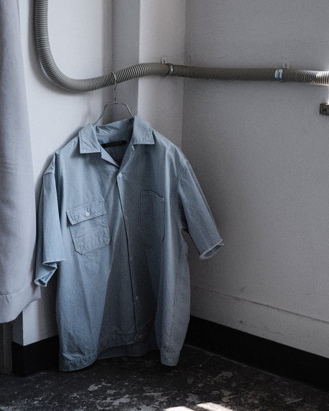 The DUFFER N NEPHEWS/Chambray Half Sleeve Shirt