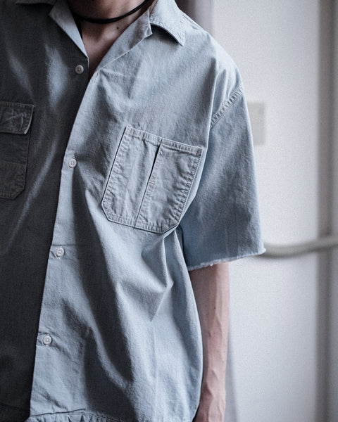 The DUFFER N NEPHEWS/Chambray Half Sleeve Shirt