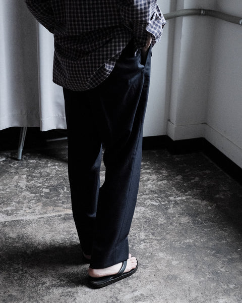 Scye/Wool Karsey Pleated Trousers