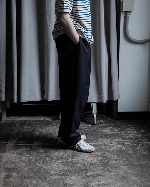 Scye/Wool Karsey Pleated Trousers