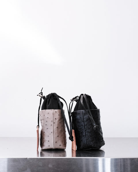 cornelian taurus by daisuke iwanaga/CWS Baby Bag ostrich leather