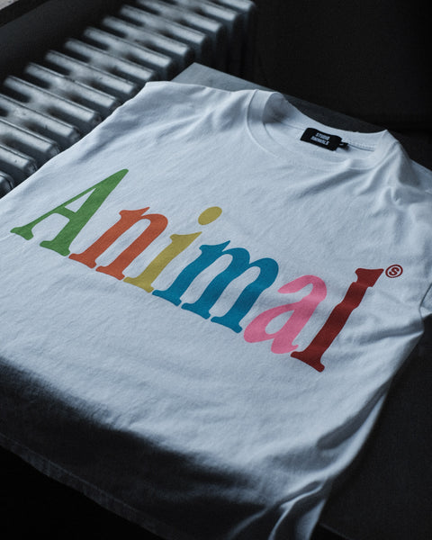STUDIO ANIMALS/Animals Letter T-Shirt