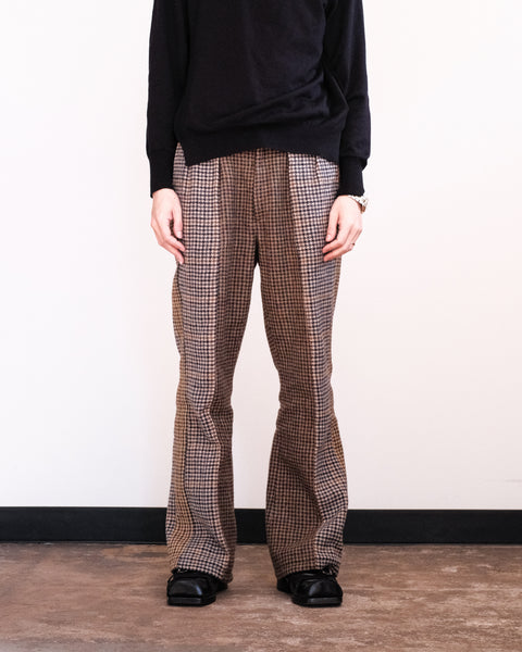 The DUFFER N NEPHEWS/Chambord (セミフレアパンツ・ツイード)