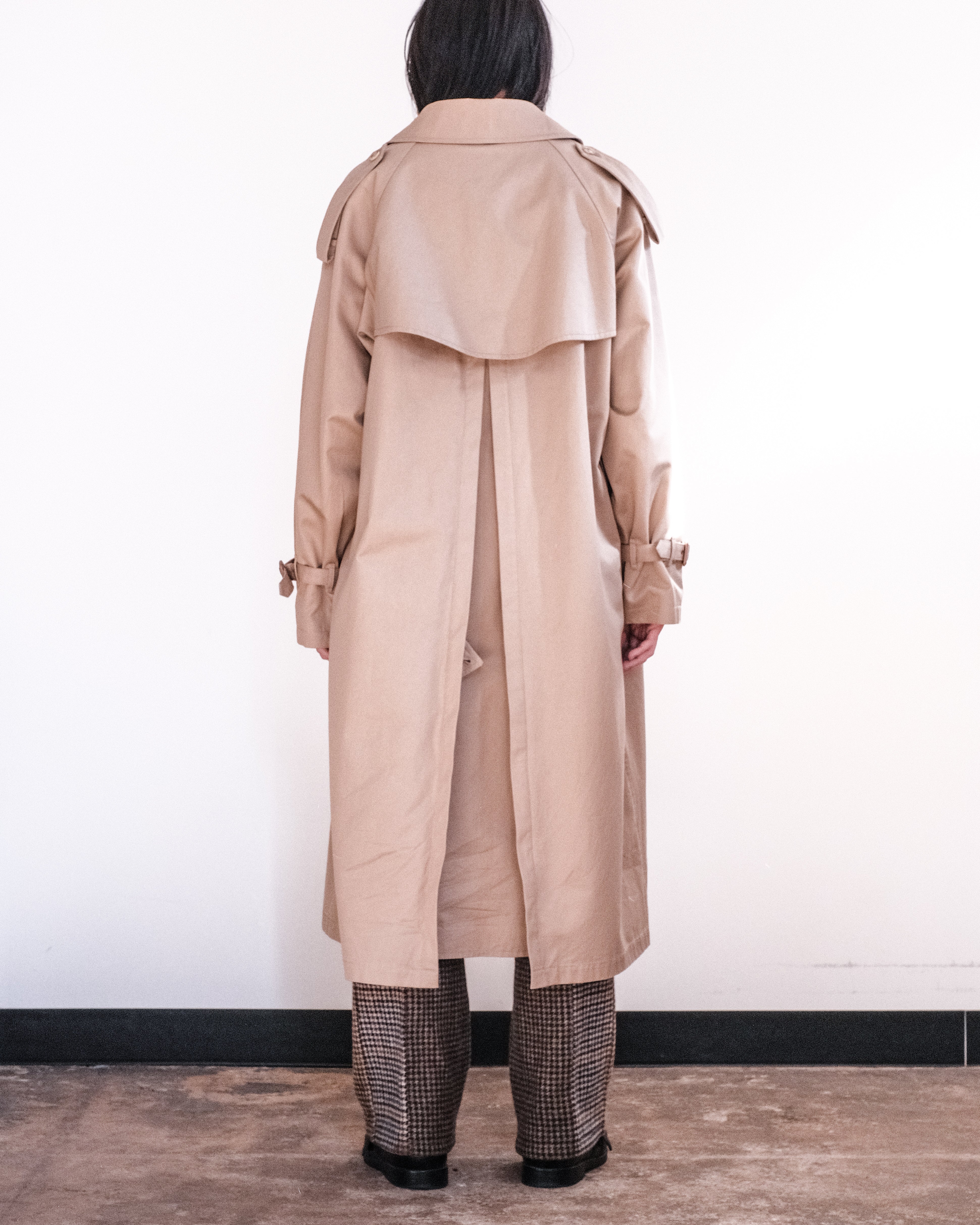 SCYE BASICS/Finx Cotton Gaberdine Trench Coat – 3CMA