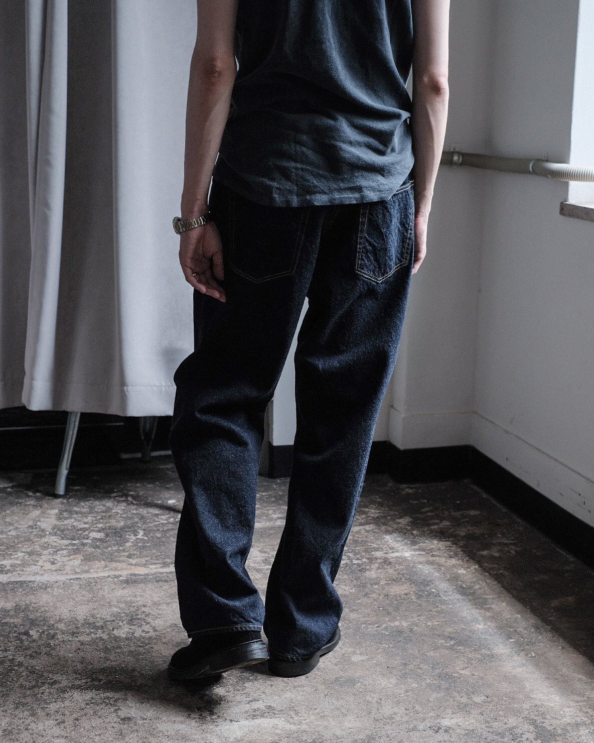 The DUFFER N NEPHEWS/Wide Tapered Denim Pants – 3CMA