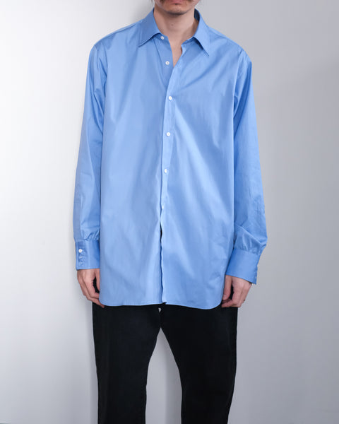 Scye/SUVIN -GIZA Cotton Poplin Regular Collar Shirt