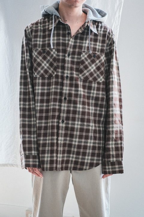 The DUFFER N NEPHEWS/Hooded Work Shirt