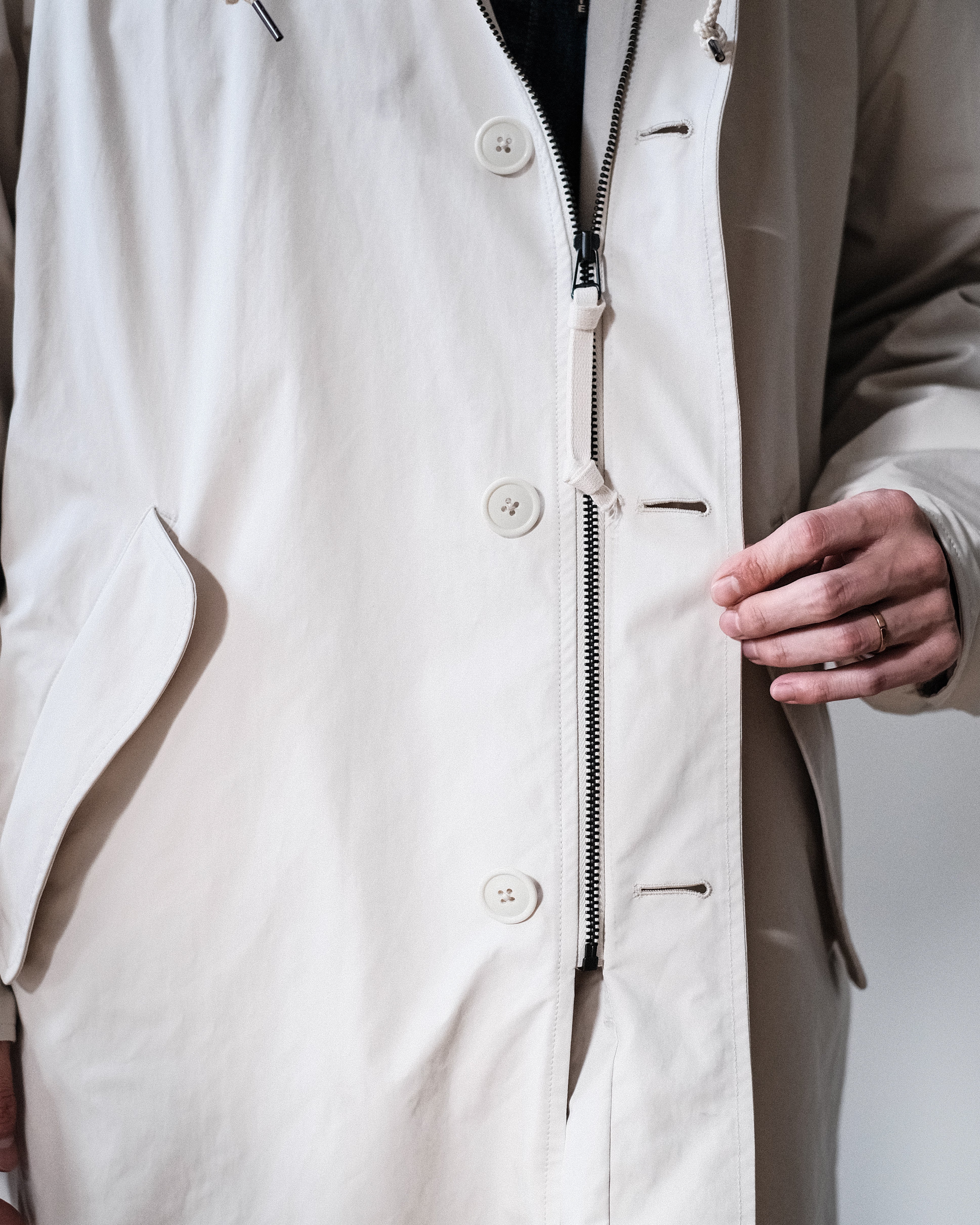 Scye/High Density Mil Cloth Shell Hooded Parka – 3CMA