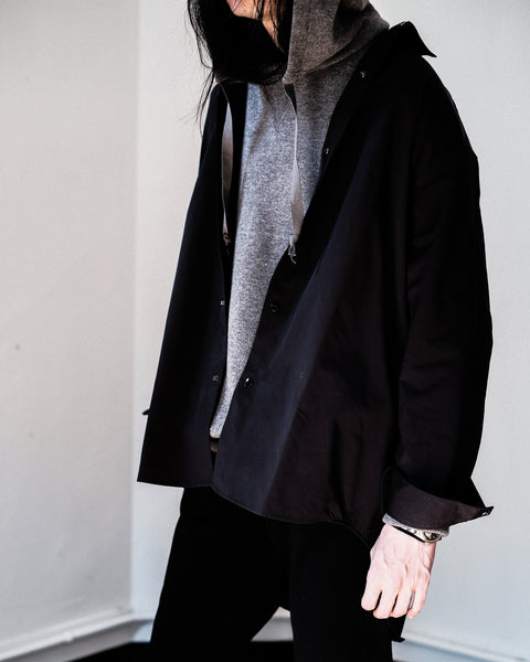 Scye/High Density Mil Cloth Snap Shirt　