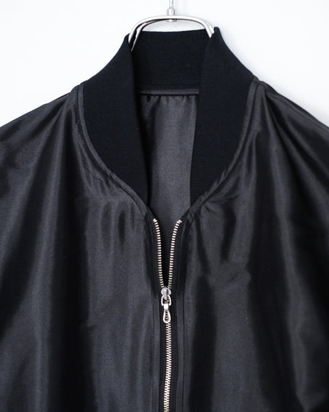 Scye/Silk Nylon Parachute Cloth Bomber Jacket　