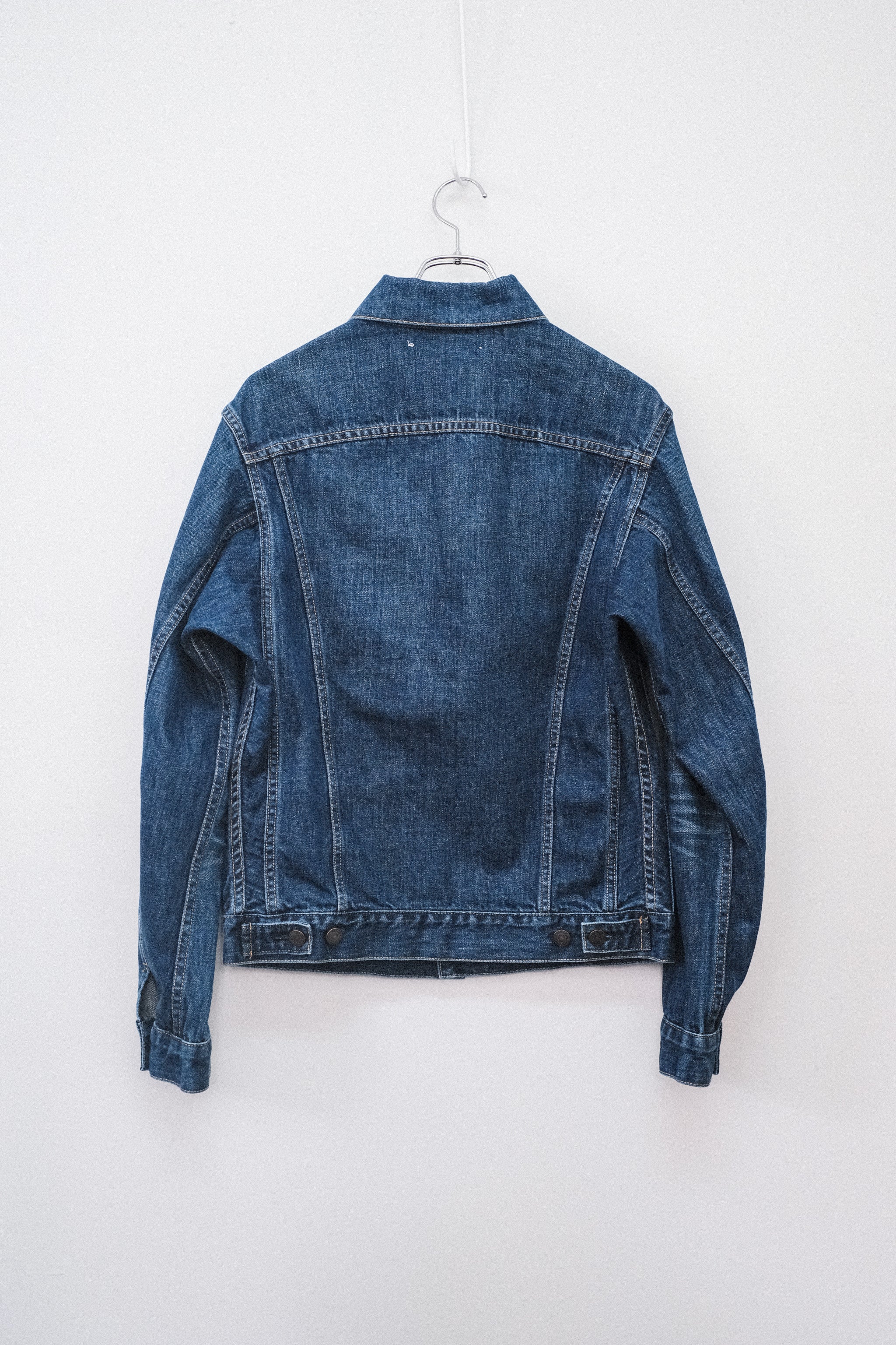 SCYE BASICS/Selvedge Denim Used Wash Trucker Jacket 3 – 3CMA