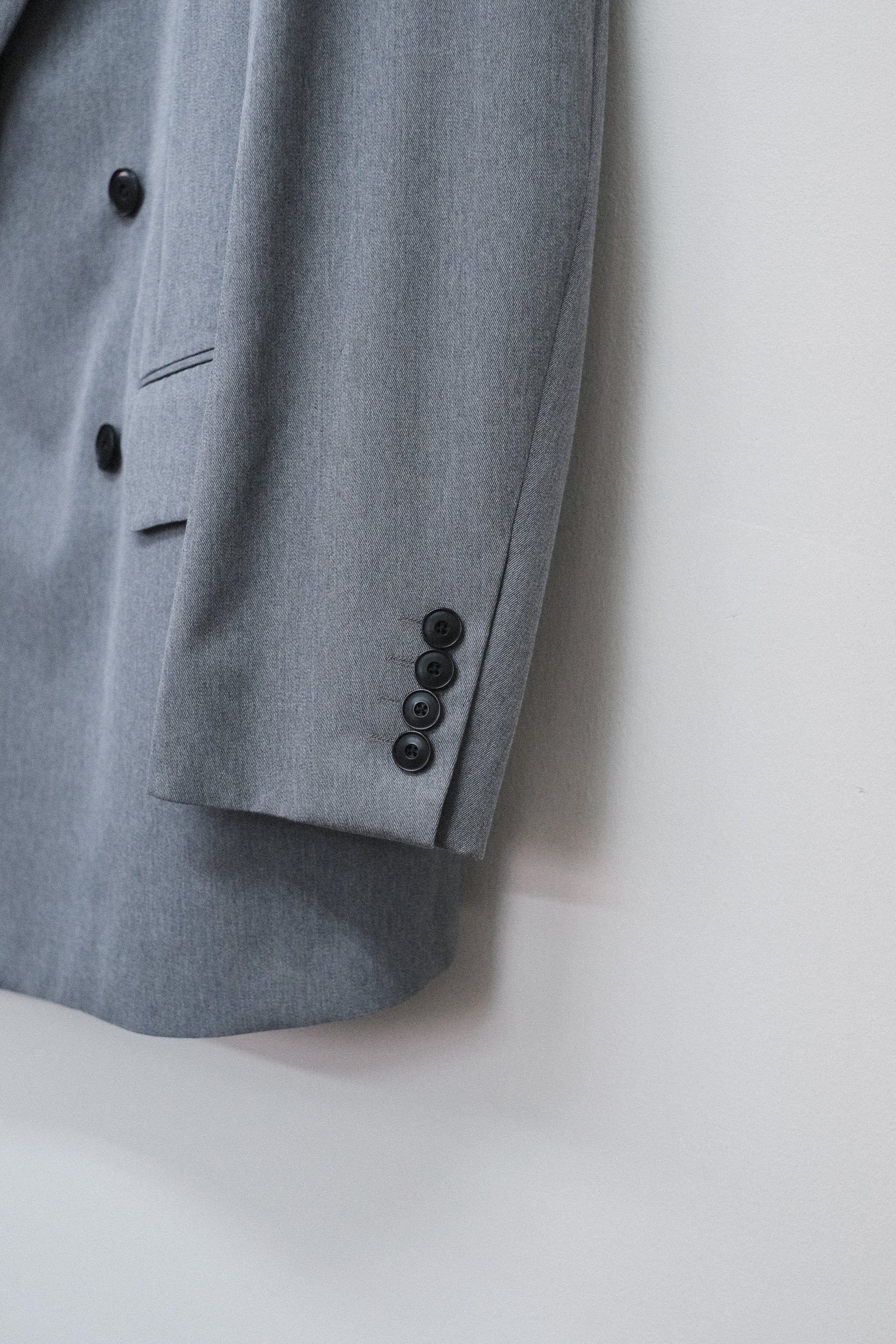 SCYE BASICS/Wool Max Gaberdine 6B D.B Blazer – 3CMA