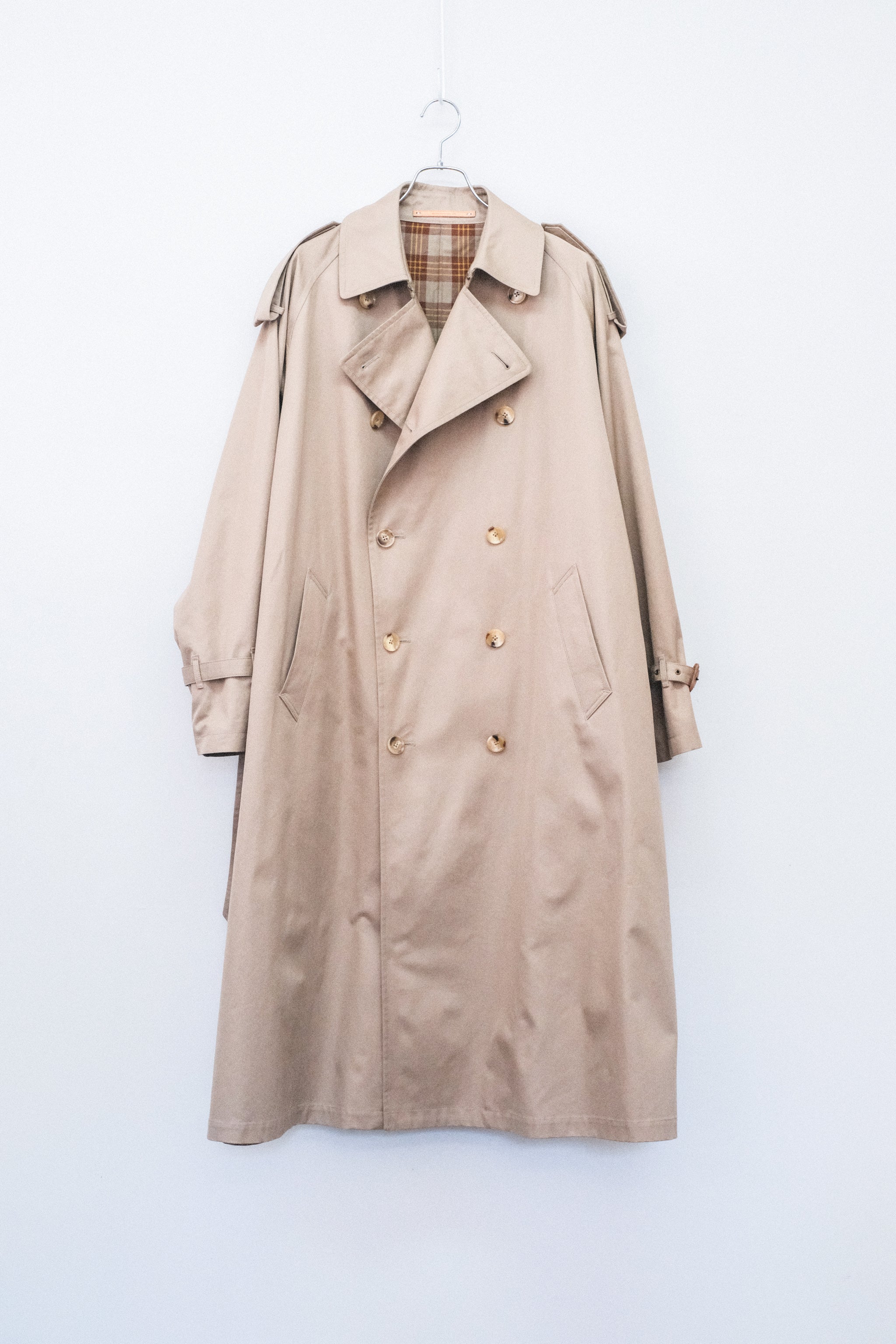 SCYE BASICS/Finx Cotton Gaberdine Trench Coat – 3CMA