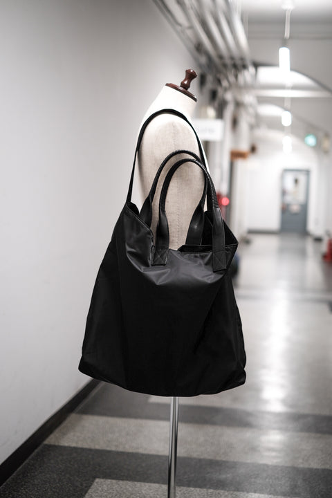 cornelian taurus by daisuke iwanaga/Pack Tote Bazar (R Nylon* H Cow Leather)