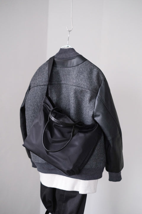 cornelian taurus by daisuke iwanaga/Pack Tote Grocery (R Nylon* H Cow Leather)