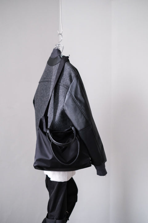 cornelian taurus by daisuke iwanaga/Pack Tote Grocery (R Nylon* H Cow Leather)