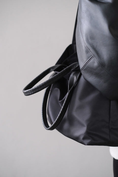 cornelian taurus by daisuke iwanaga/Pack Tote Grocery (R Nylon* H Cow Leather)