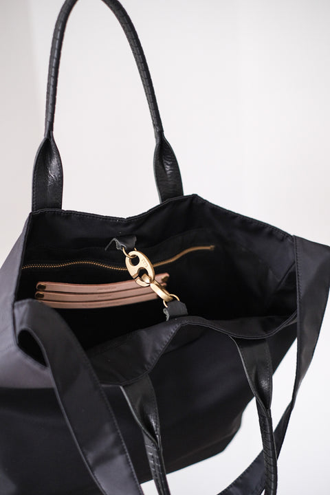 cornelian taurus by daisuke iwanaga/Pack Tote Grocery (R Nylon* H Cow Leather)