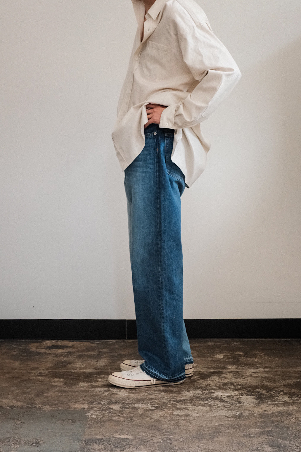 The DUFFER N NEPHEWS/Split Denim Pants – 3CMA