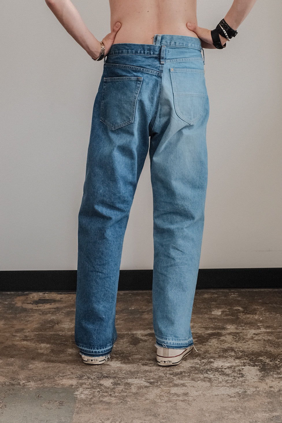 The DUFFER N NEPHEWS/Split Denim Pants – 3CMA