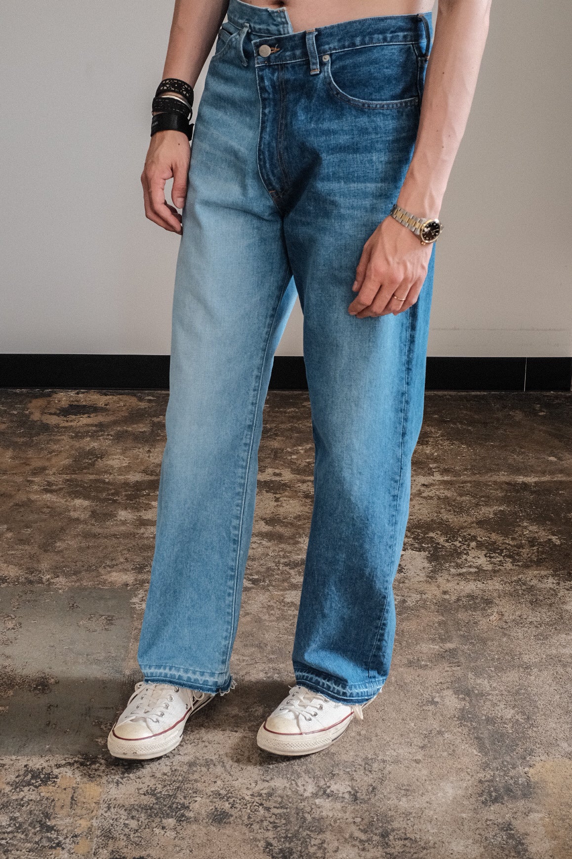 The DUFFER N NEPHEWS/Split Denim Pants – 3CMA