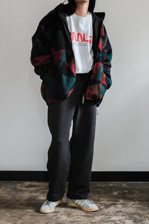 The DUFFER N NEPHEWS/Reversible Jacquard Boa Blouson