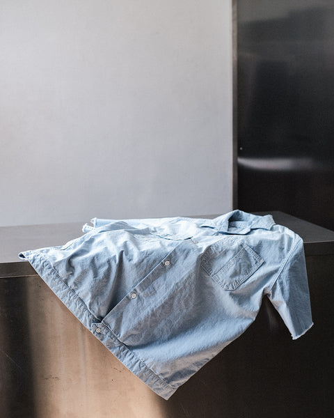 The DUFFER N NEPHEWS/Chambray Half Sleeve Shirt