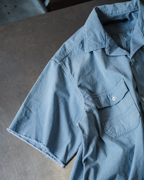 The DUFFER N NEPHEWS/Chambray Half Sleeve Shirt
