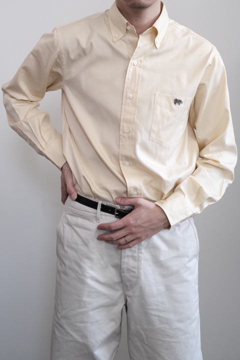 SCYE BASICS/Finx Cotton Oxford B.D Shirt