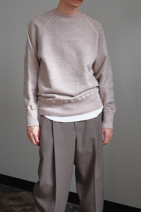 Slopeslow/Overdyed Inlaid Jersey Sweaatshirt