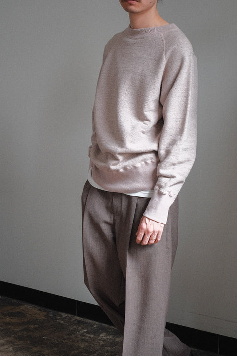 Slopeslow/Overdyed Inlaid Jersey Sweaatshirt