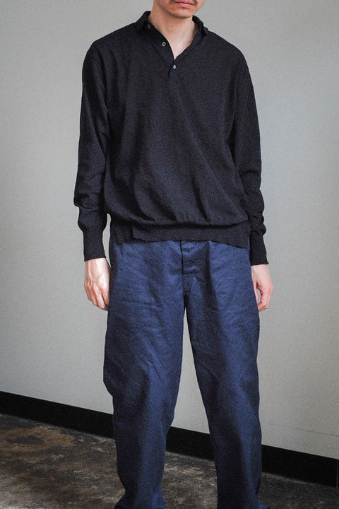 Scye/Ice Cotton Polo Knit