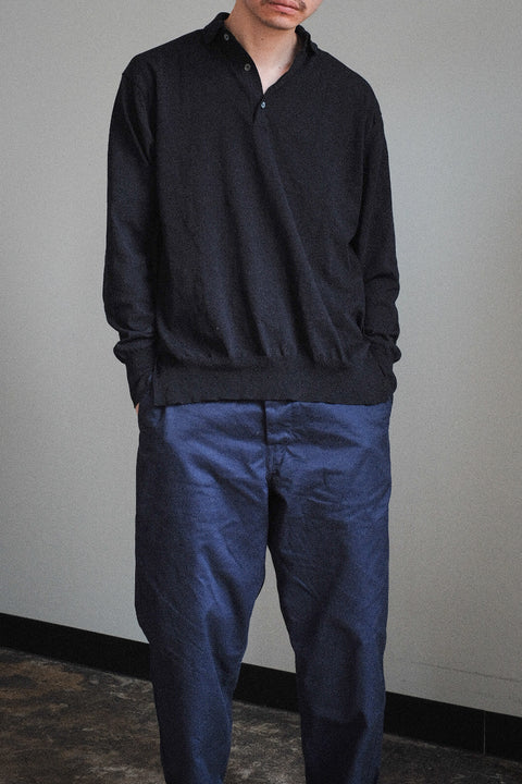 Scye/Ice Cotton Polo Knit