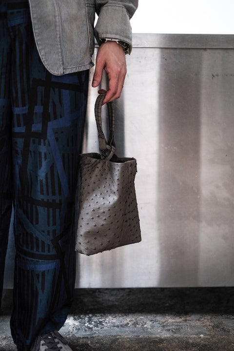 cornelian taurus by daisuke iwanaga/CWS Deformer Bag (Ostrich Leather)