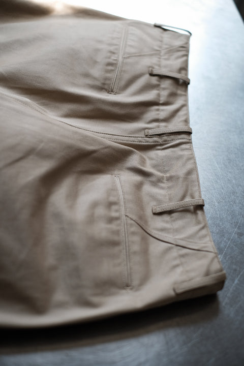 SCYE BASICS/San Joaquin Cotton 41 Khaki Trousers