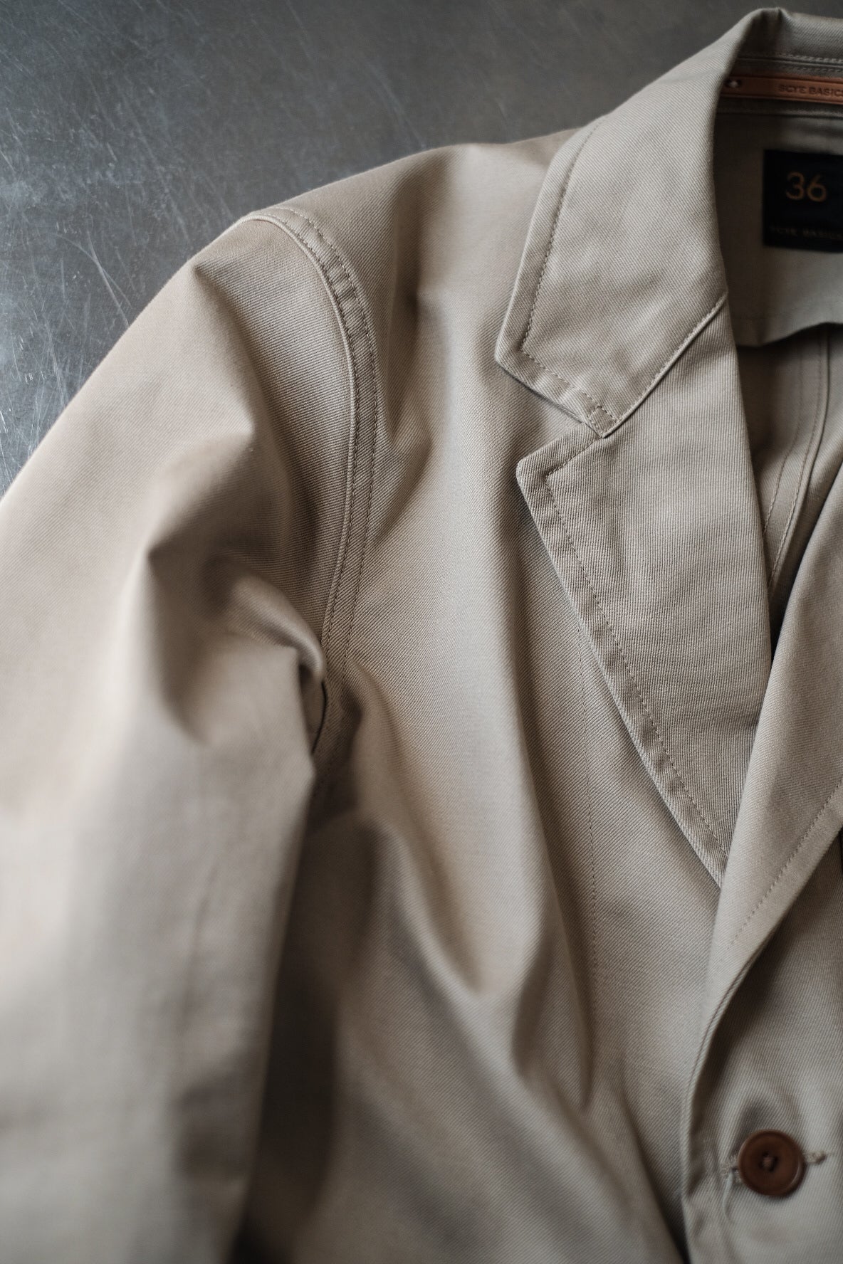 SCYE BASICS/San Joaquin Cotton Chino Work Jacket