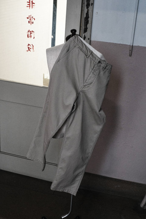SCYE BASICS/Cotton Chino Cloth Military Pants