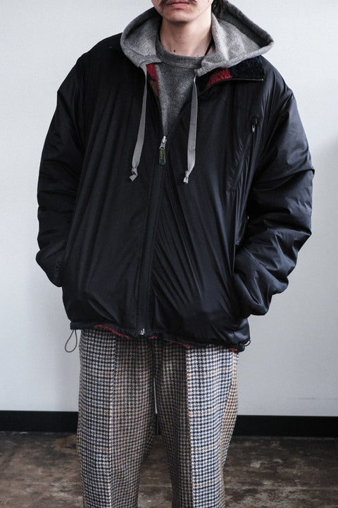 The DUFFER N NEPHEWS/Reversible Jacquard Boa Blouson