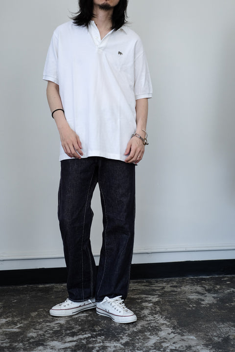 SCYE BASICS/Cotton Pique Polo Shirt