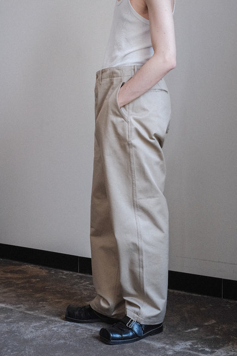SCYE BASICS/Vintage Chino Cloth Military Pants
