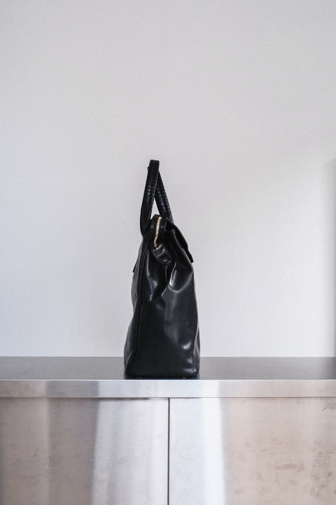 cornelian taurus by daisuke iwanaga/Key Hole Boston (cow mineral leather)