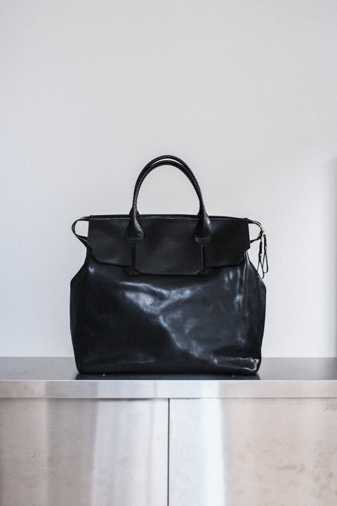 cornelian taurus by daisuke iwanaga/Key Hole Boston (cow mineral leather)