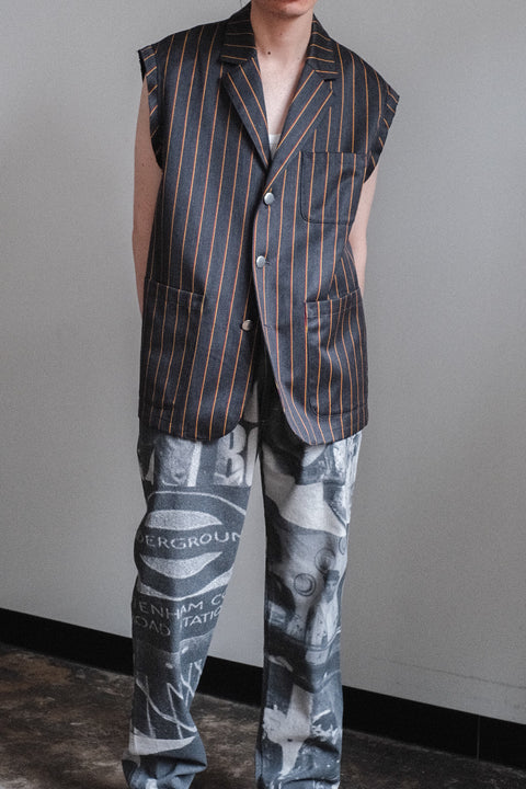 The DUFFER N NEPHEWS/Sleeveless School Jacket