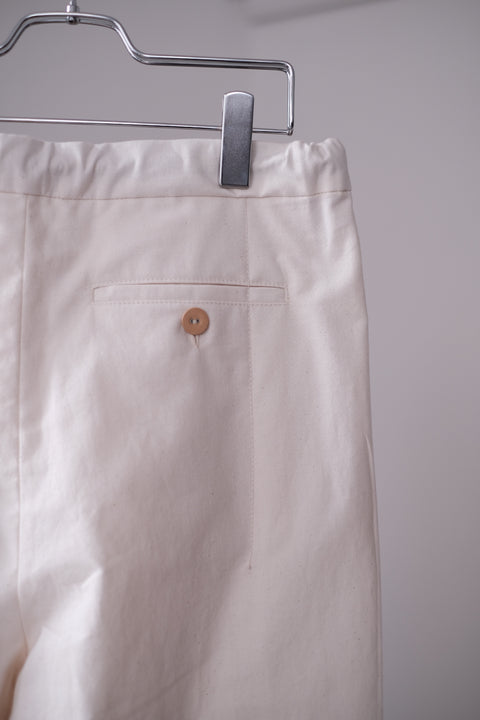 FRANK LEDER/60's Vintage Bedsheet 1 Tuck Drawstring Trousers
