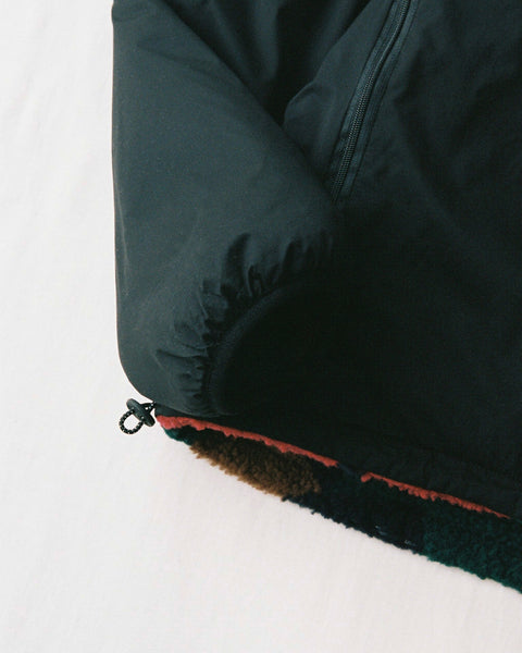 The DUFFER N NEPHEWS/Reversible Jacquard Boa Blouson